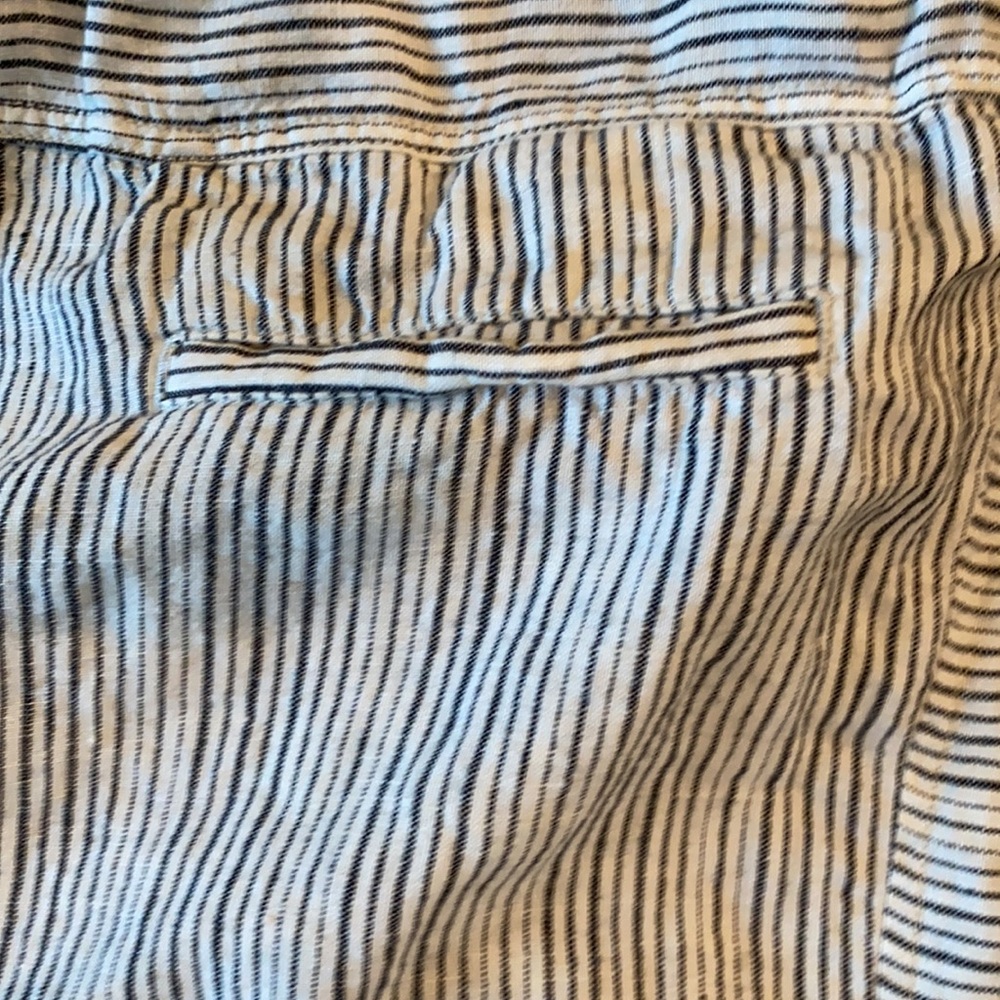 Anthropologie Striped Linen Pants - Picture 8 of 12